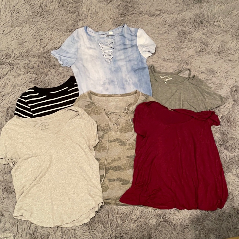 Bundle of shirts